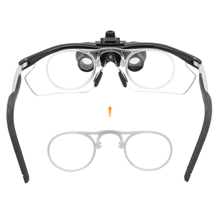 Lupas con visión nítida y clara