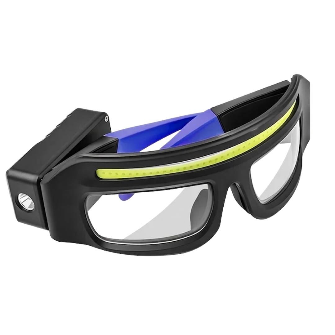 Headlight with Protective Glasses for Dental, Aesthetic, and Professional Use