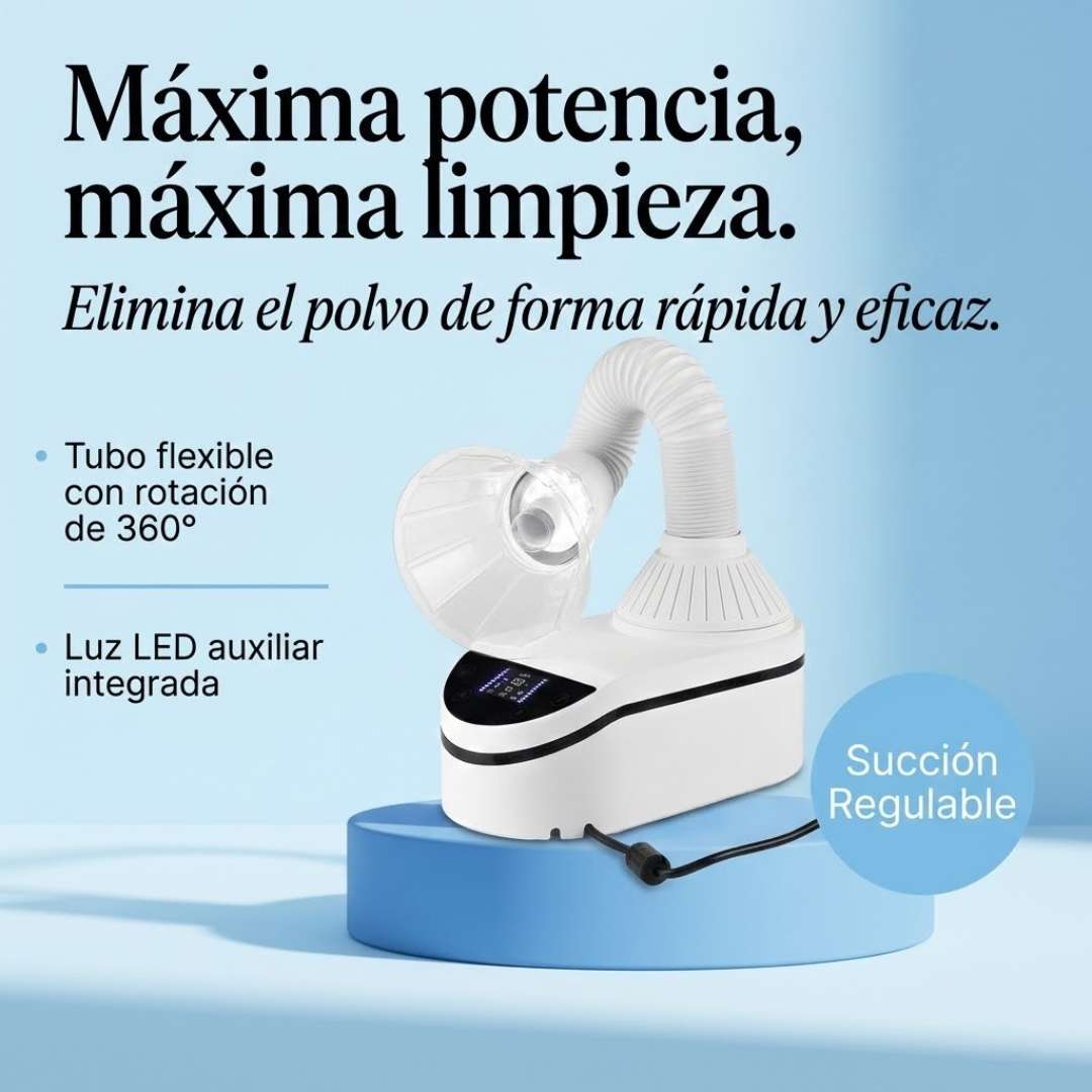 230 W Turbo Vacuum Cleaner Ultra Powerful with 35,000 RPM Suction and LED Light