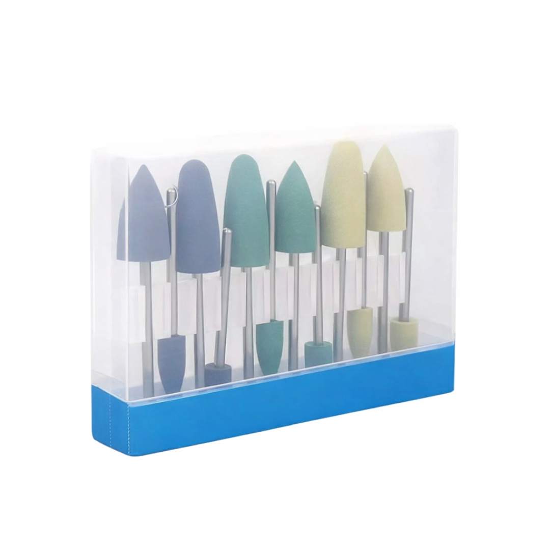 Polishing and Finishing Kit for Resin – 12 Pieces (Low Speed)