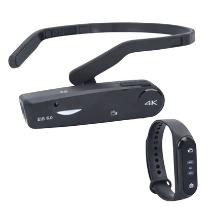 4K Portable Video Camera with Remote Control for First-Person Recording of Aesthetic and Medical Procedures