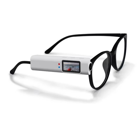 Mini Camera 2.7K with First-Person View for Magnifying Glasses and Prescription Glasses