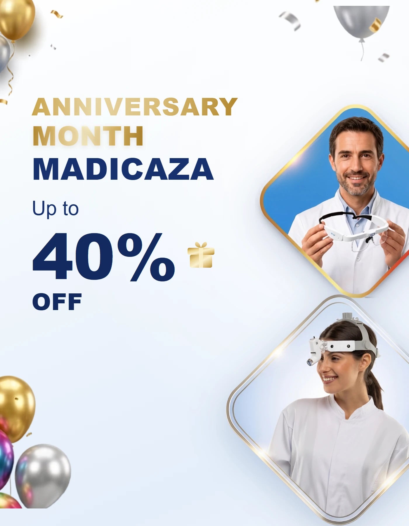 Anniversary Month Madicaza — Up to 40% off