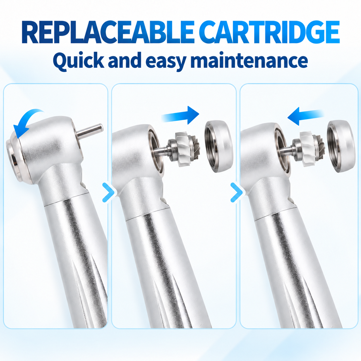 Dental handpiece features